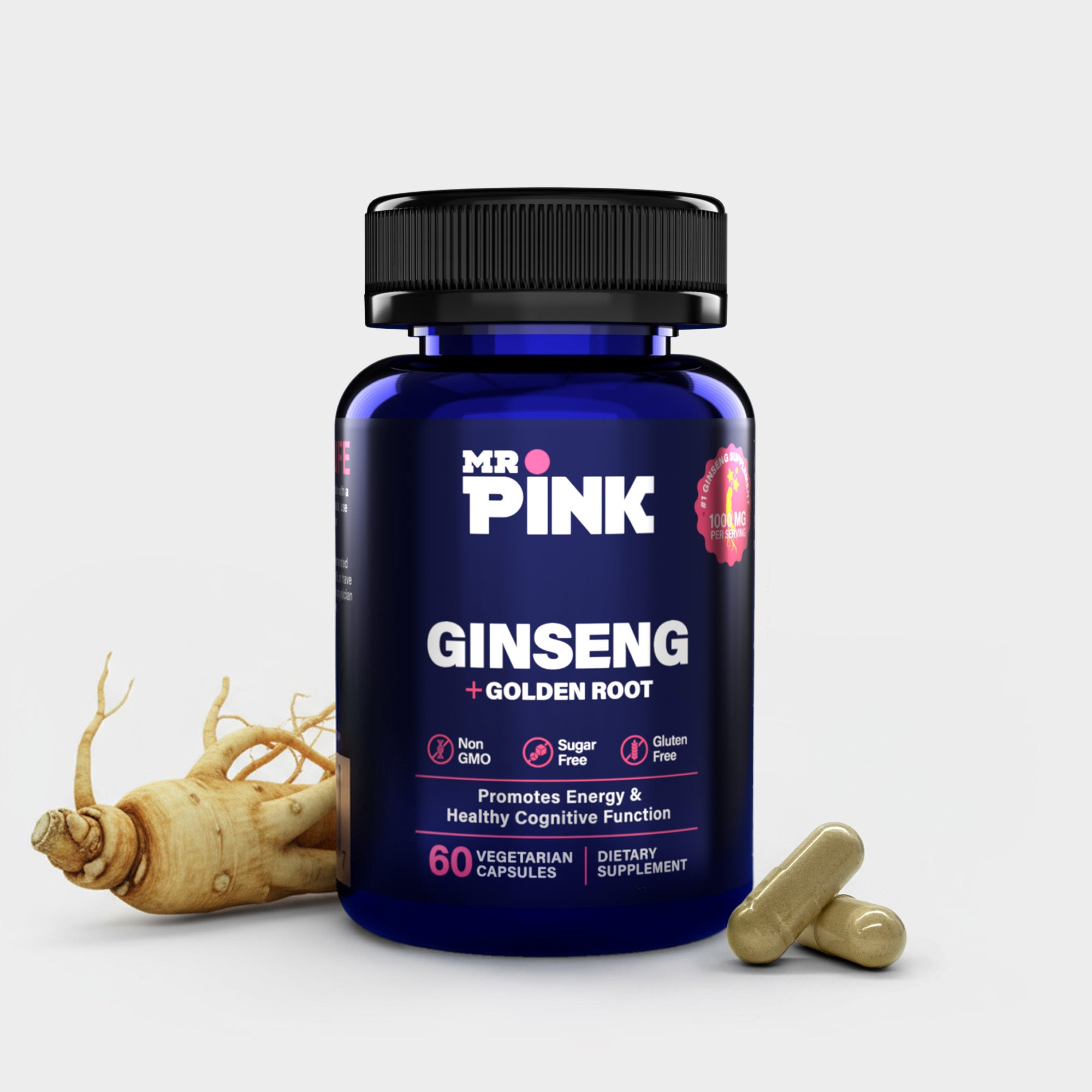 Ginseng + Golden Root Capsules