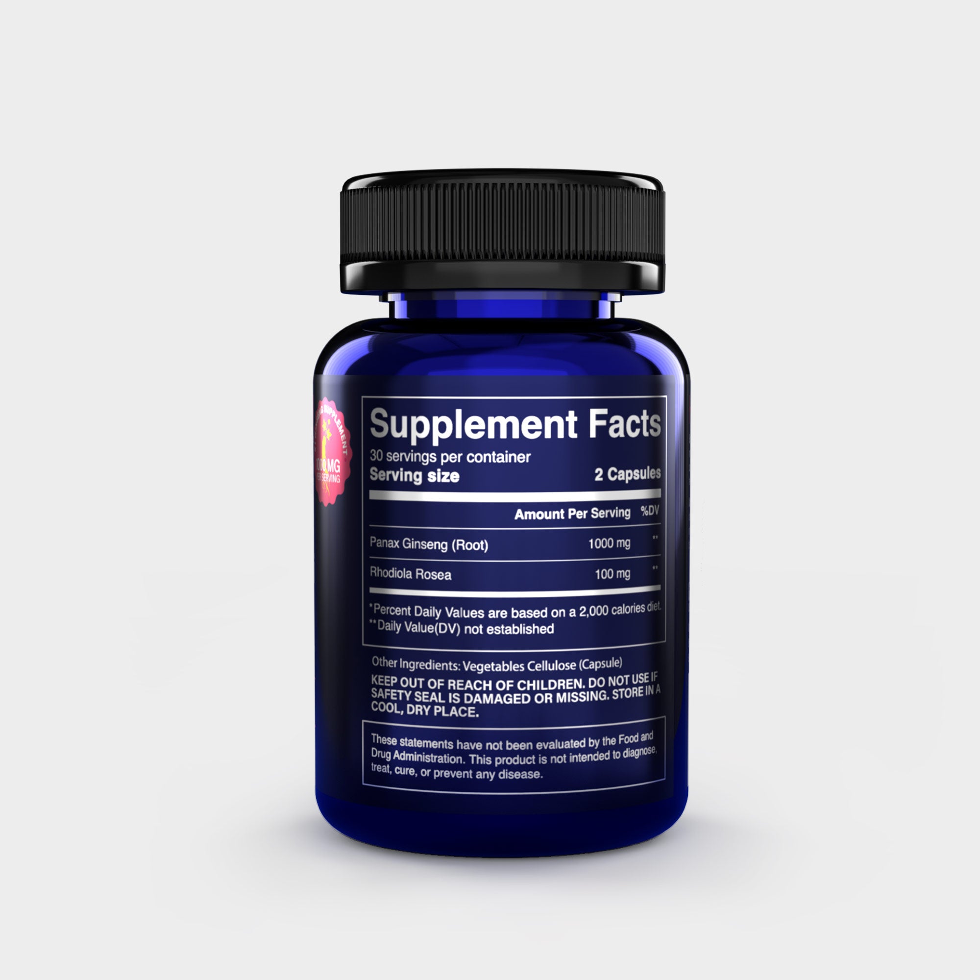 Ginseng + Golden Root Capsules