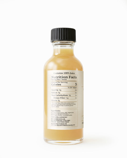 Pink Lab ginseng shot Lemon