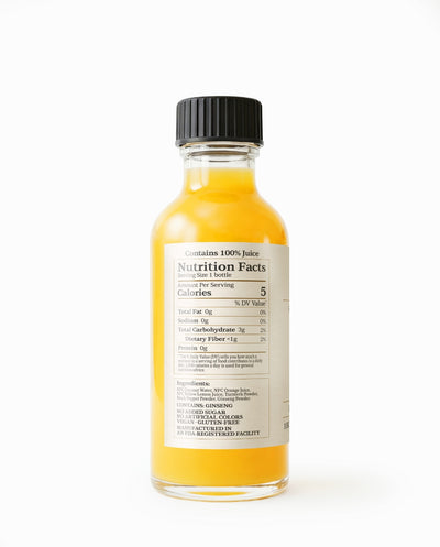 Pink Lab Ginseng Shot — Orange