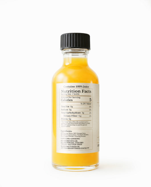 Pink Lab Ginseng Shot — Orange